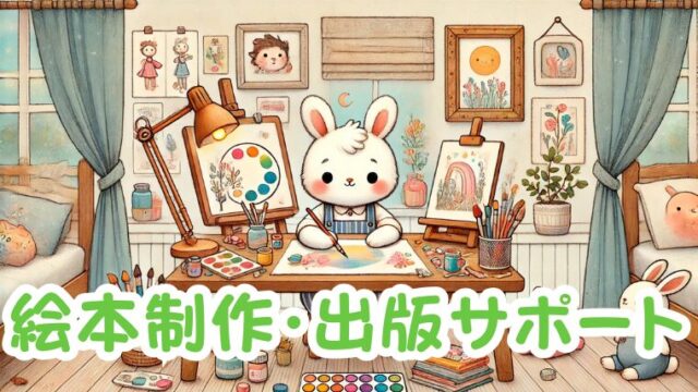 絵本制作の個人出版サポート費用と作業